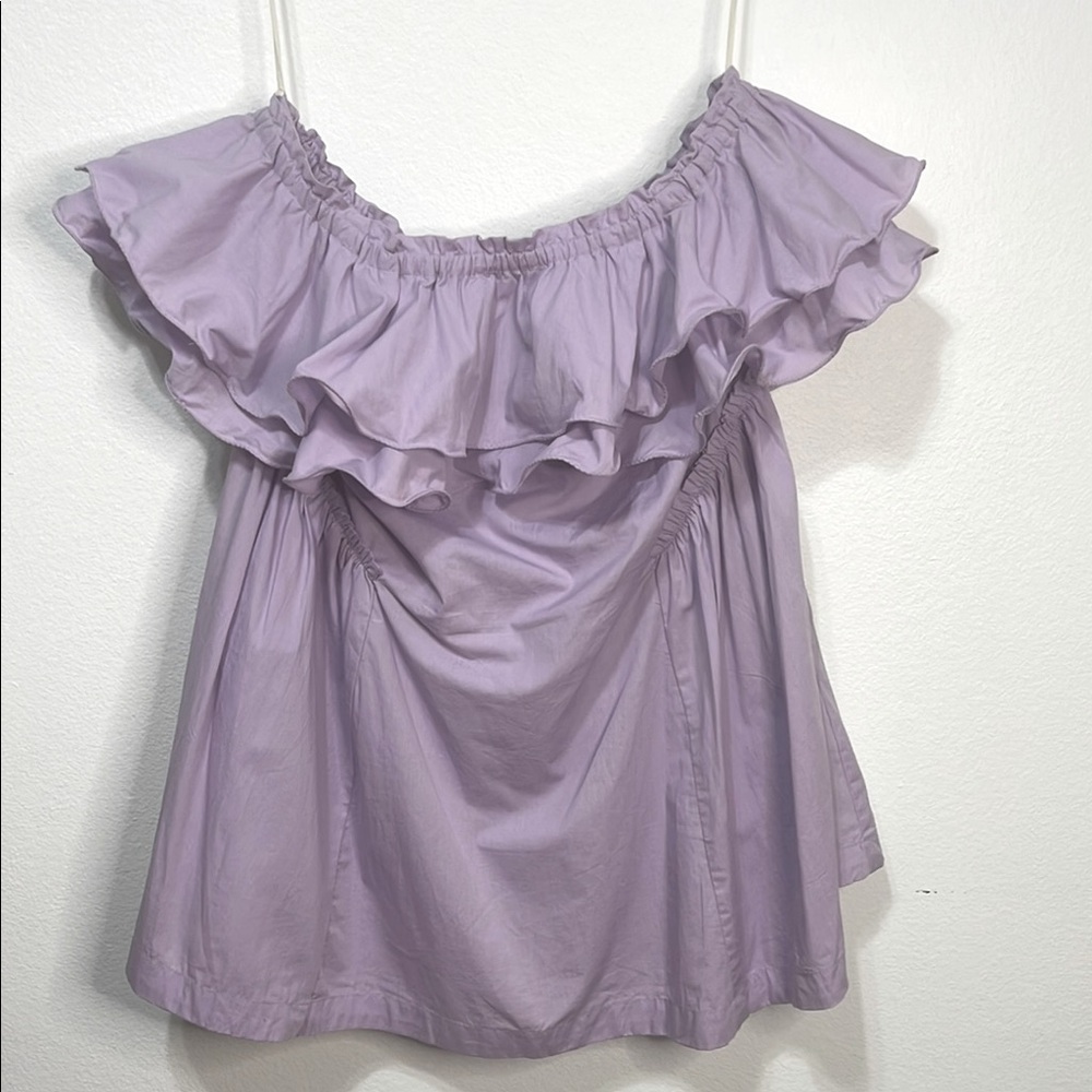 Free People Have A Thing For You Mini Dress detachable Straps Purple Size M NWT - Picture 5 of 10